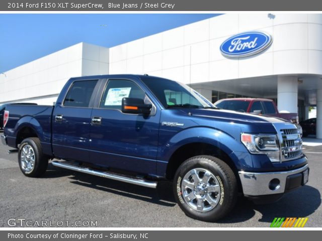 2014 Ford F150 XLT SuperCrew in Blue Jeans
