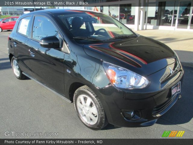 2015 Mitsubishi Mirage ES in Mystic Black