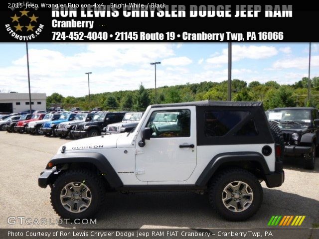 2015 Jeep Wrangler Rubicon 4x4 in Bright White