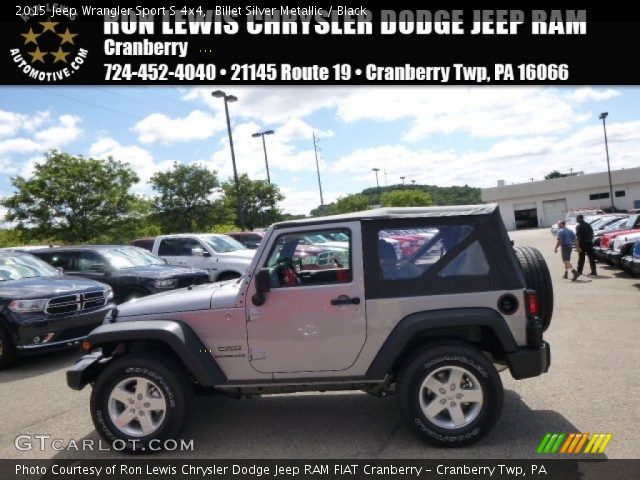 2015 Jeep Wrangler Sport S 4x4 in Billet Silver Metallic