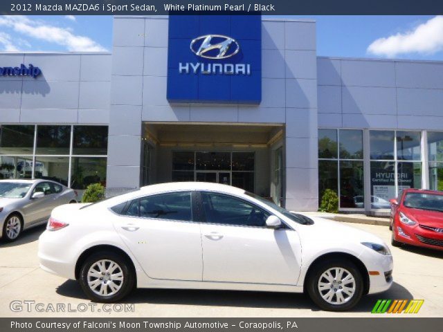 2012 Mazda MAZDA6 i Sport Sedan in White Platinum Pearl