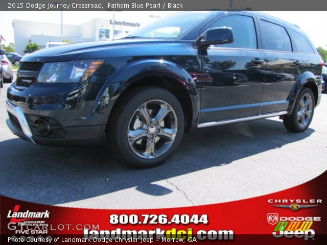 2015 Dodge Journey Crossroad in Fathom Blue Pearl