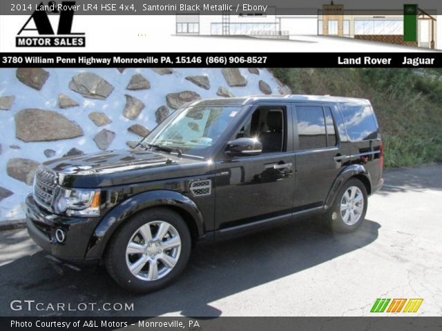 2014 Land Rover LR4 HSE 4x4 in Santorini Black Metallic