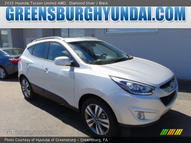 2015 Hyundai Tucson Limited AWD in Diamond Silver
