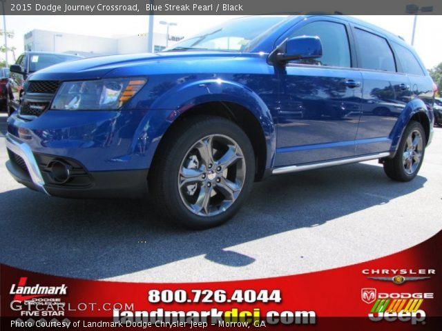2015 Dodge Journey Crossroad in Blue Streak Pearl