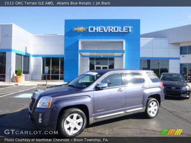 2013 GMC Terrain SLE AWD in Atlantis Blue Metallic