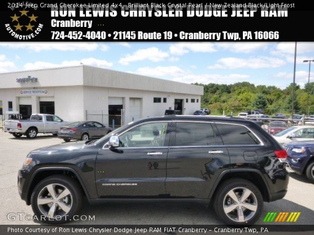 2014 Jeep Grand Cherokee Limited 4x4 in Brilliant Black Crystal Pearl