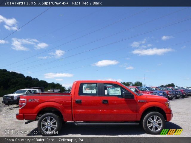 2014 Ford F150 STX SuperCrew 4x4 in Race Red
