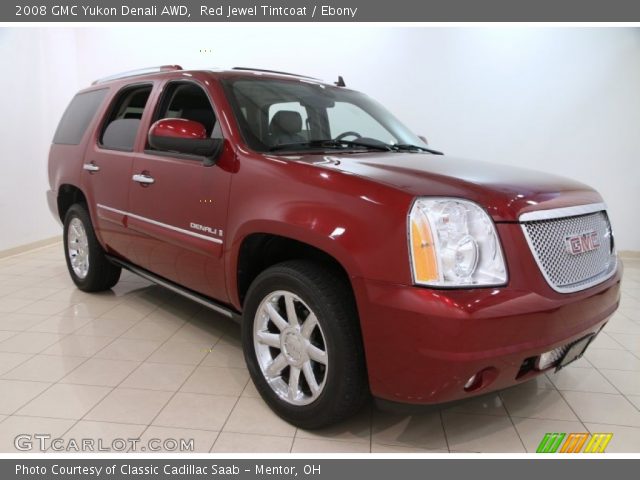 2008 GMC Yukon Denali AWD in Red Jewel Tintcoat