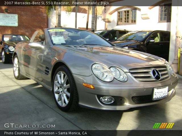 2007 Mercedes-Benz SL 550 Roadster in Pewter Metallic