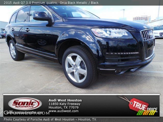 2015 Audi Q7 3.0 Premium quattro in Orca Black Metallic