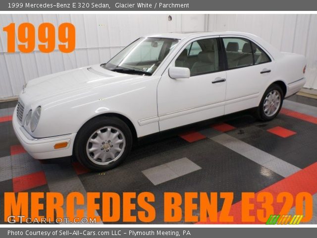 1999 Mercedes-Benz E 320 Sedan in Glacier White