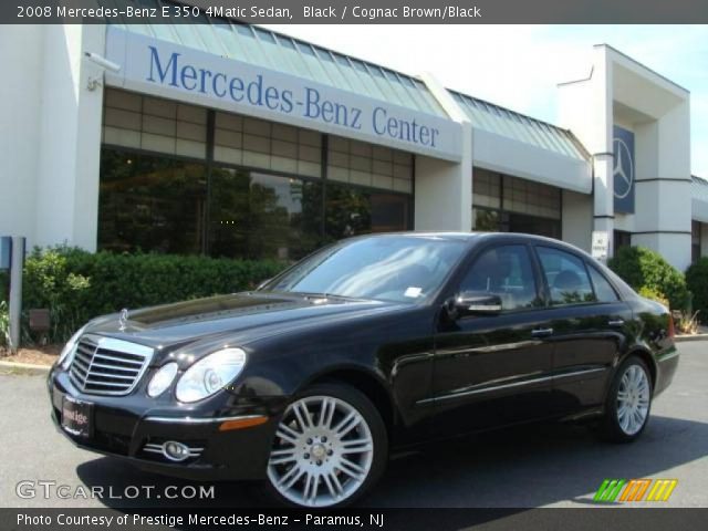 2008 Mercedes-Benz E 350 4Matic Sedan in Black