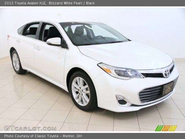 2013 Toyota Avalon XLE in Blizzard White Pearl