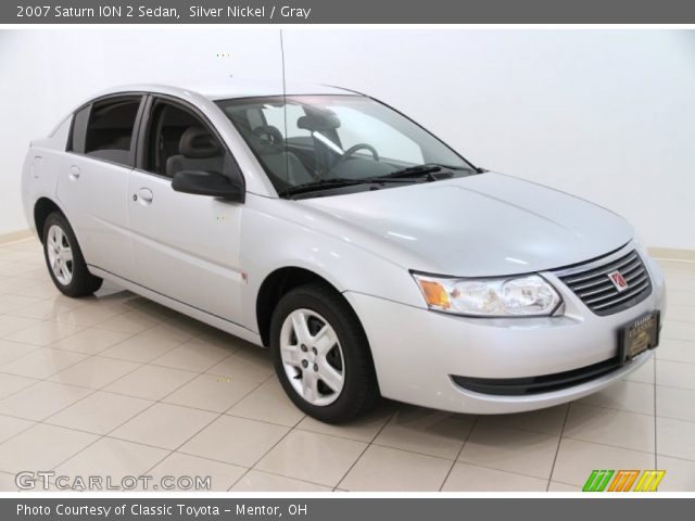 2007 Saturn ION 2 Sedan in Silver Nickel