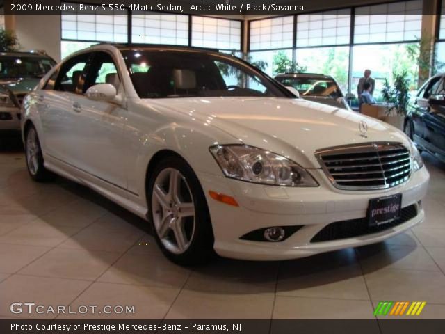 2009 Mercedes-Benz S 550 4Matic Sedan in Arctic White