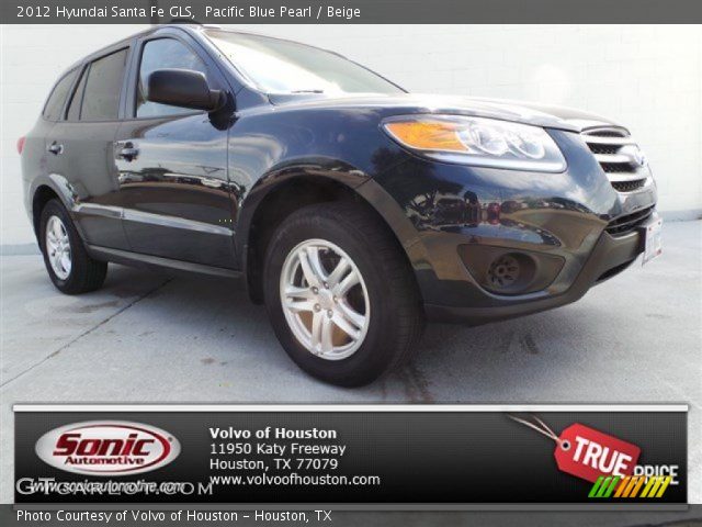 2012 Hyundai Santa Fe GLS in Pacific Blue Pearl
