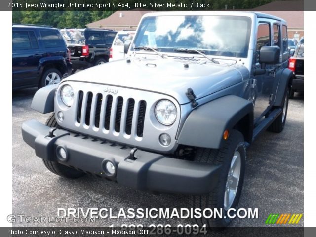 2015 Jeep Wrangler Unlimited Sport S 4x4 in Billet Silver Metallic