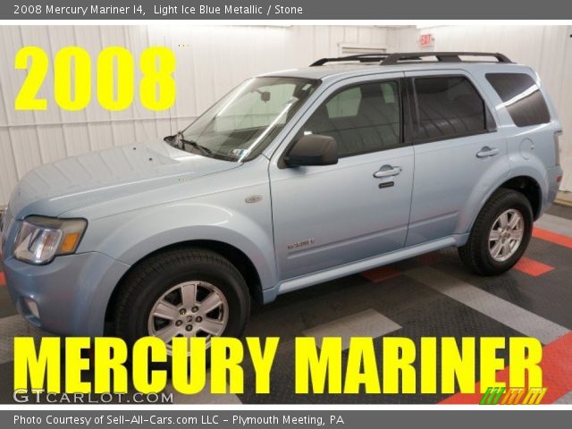 2008 Mercury Mariner I4 in Light Ice Blue Metallic