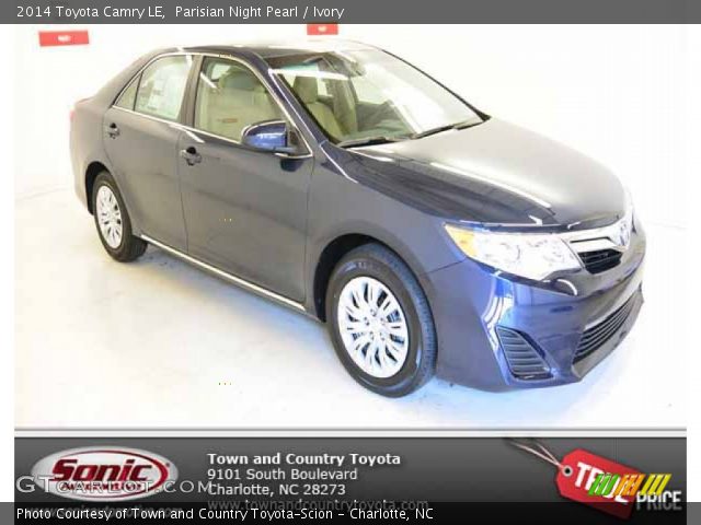 2014 Toyota Camry LE in Parisian Night Pearl