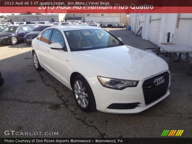 2013 Audi A6 3.0T quattro Sedan in Ibis White