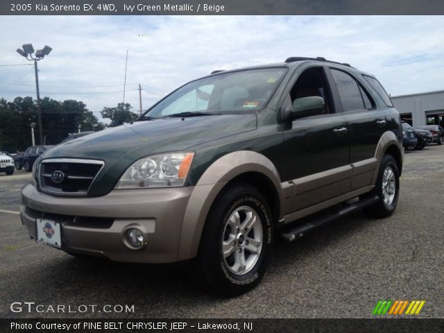 2005 Kia Sorento EX 4WD in Ivy Green Metallic