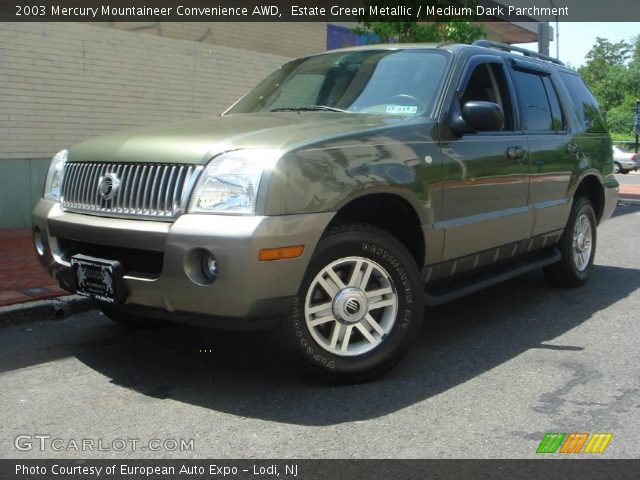 2003 Mercury Mountaineer Convenience AWD in Estate Green Metallic