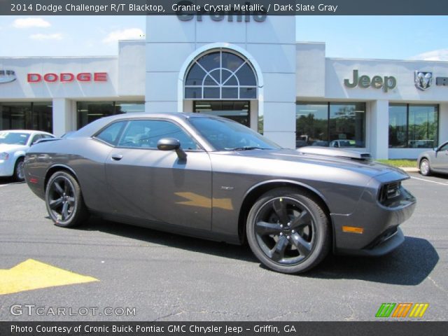 2014 Dodge Challenger R/T Blacktop in Granite Crystal Metallic