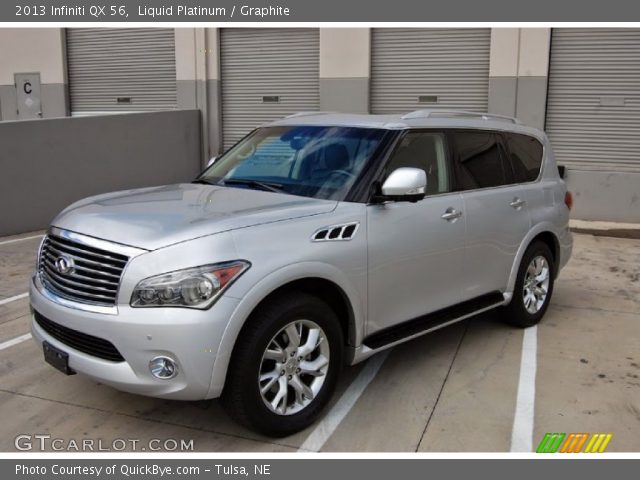 2013 Infiniti QX 56 in Liquid Platinum