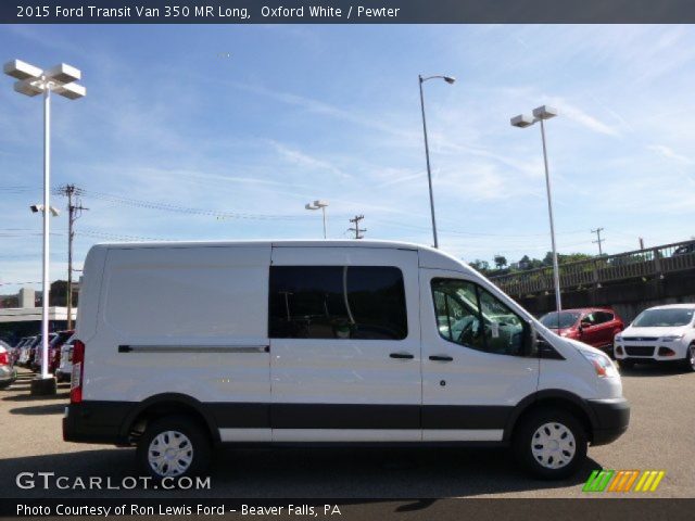 2015 Ford Transit Van 350 MR Long in Oxford White