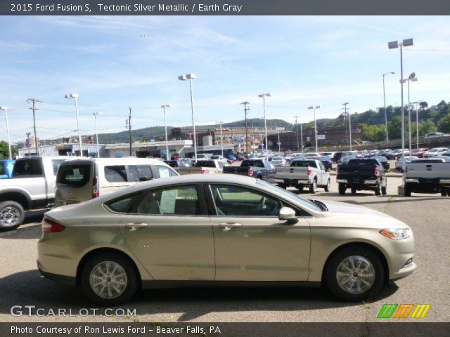 2015 Ford Fusion S in Tectonic Silver Metallic