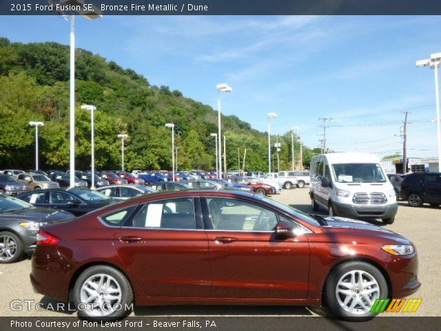 2015 Ford Fusion SE in Bronze Fire Metallic