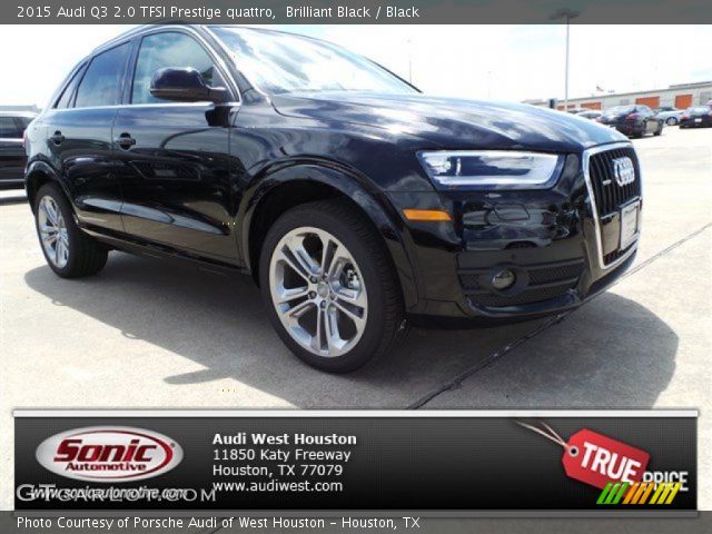 2015 Audi Q3 2.0 TFSI Prestige quattro in Brilliant Black