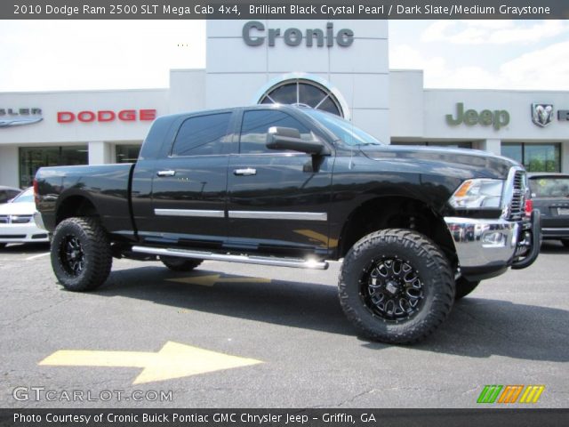 2010 Dodge Ram 2500 SLT Mega Cab 4x4 in Brilliant Black Crystal Pearl