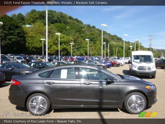 2015 Ford Fusion Titanium in Magnetic Metallic