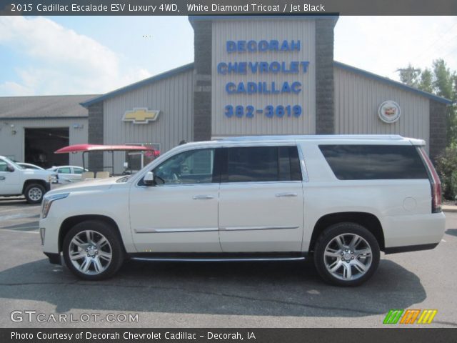 2015 Cadillac Escalade ESV Luxury 4WD in White Diamond Tricoat