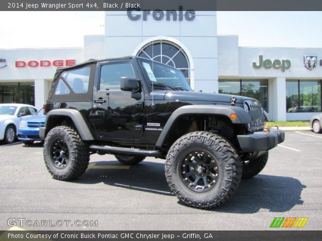 2014 Jeep Wrangler Sport 4x4 in Black