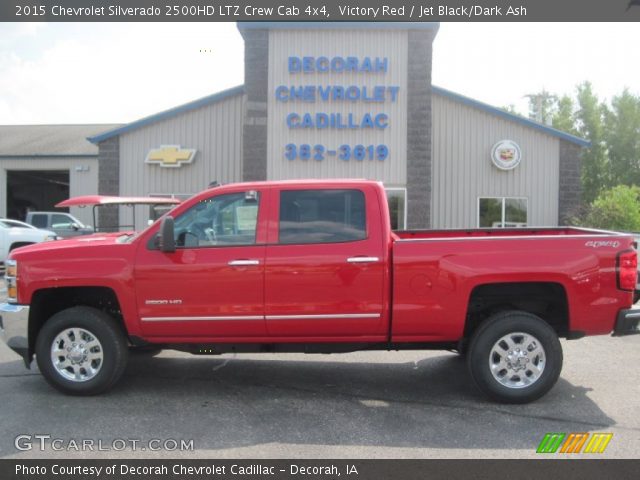 2015 Chevrolet Silverado 2500HD LTZ Crew Cab 4x4 in Victory Red