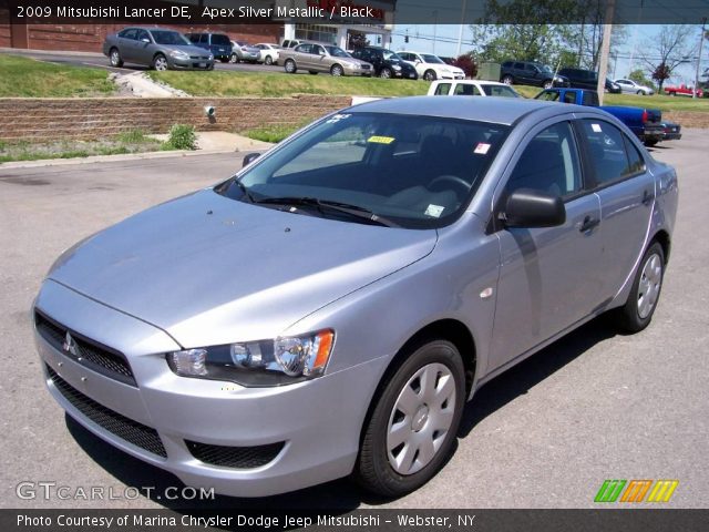 2009 Mitsubishi Lancer DE in Apex Silver Metallic