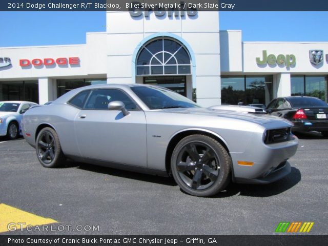 2014 Dodge Challenger R/T Blacktop in Billet Silver Metallic