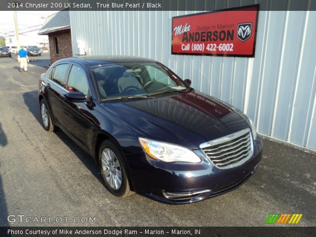 2014 Chrysler 200 LX Sedan in True Blue Pearl