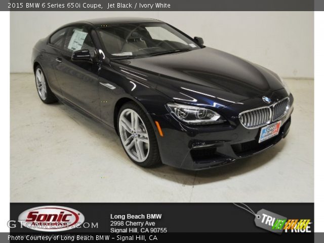 2015 BMW 6 Series 650i Coupe in Jet Black