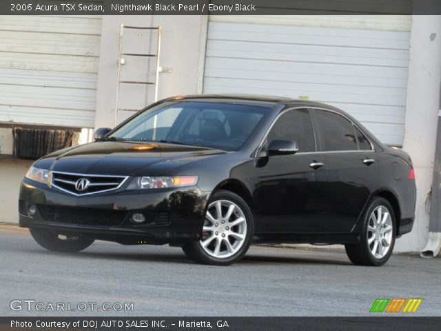 2006 Acura TSX Sedan in Nighthawk Black Pearl
