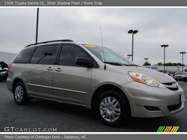 2006 Toyota Sienna CE in Silver Shadow Pearl