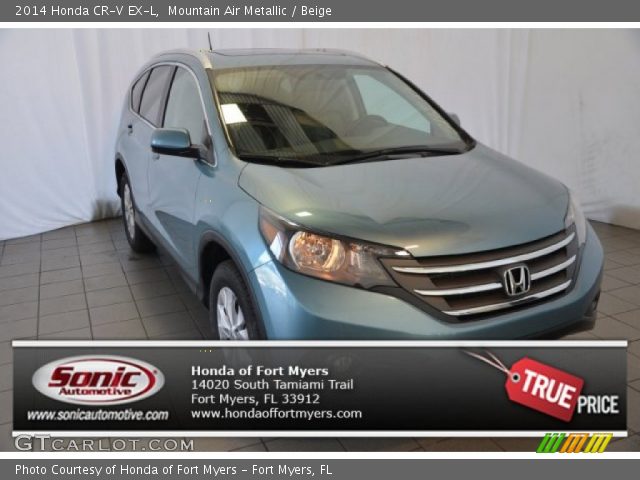 2014 Honda CR-V EX-L in Mountain Air Metallic