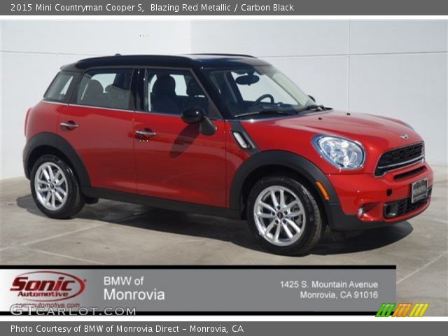 2015 Mini Countryman Cooper S in Blazing Red Metallic