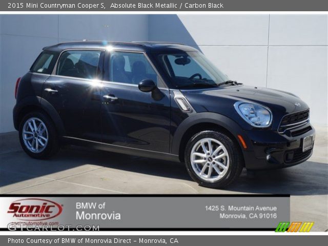 2015 Mini Countryman Cooper S in Absolute Black Metallic