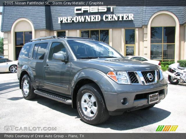 2005 Nissan Pathfinder SE in Storm Gray Metallic