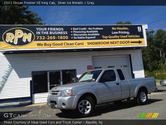 2001 Nissan Frontier XE King Cab in Silver Ice Metallic