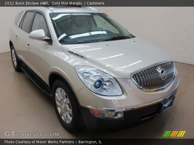 2012 Buick Enclave AWD in Gold Mist Metallic